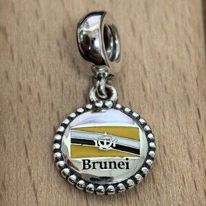 Pandora Brunei Exclusive Dangle Charm Pendant, S925 Silver Bracelets